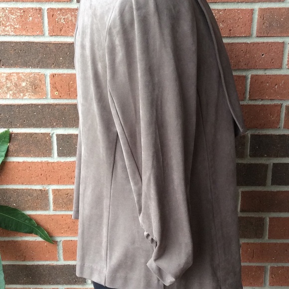 Alfani Faux Suede Jacket - Picture 2 of 5